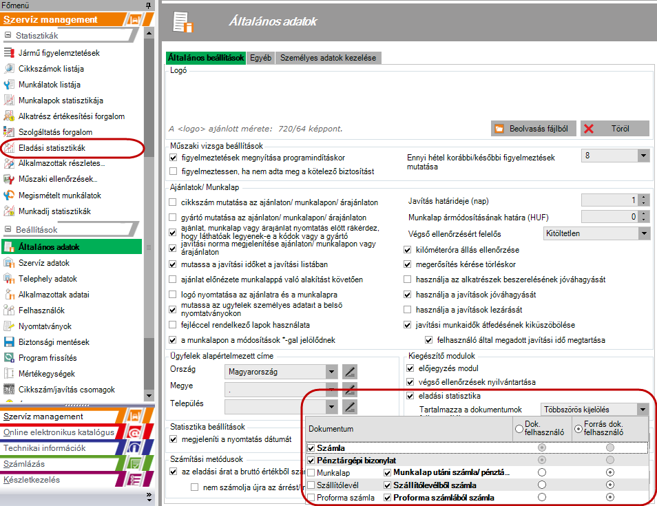 opciós árinformációs szolgáltatás