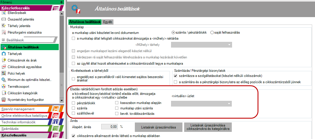 opciók aktuális árajánlatok